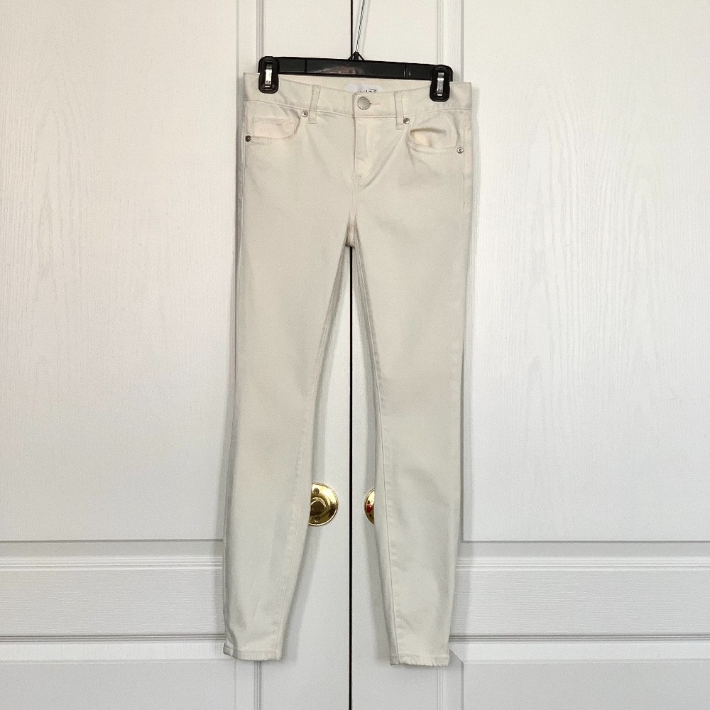Light White Cream Leggings